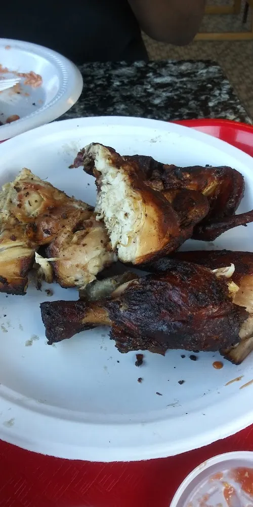 Whole Chicken with Rice Charro Beans